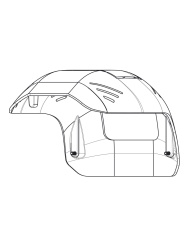 BOSCH RBM0040069 BOSCH V_MIC7100ISNSHLDW - Parasol para MIC 7100i / Blanco - Img 2