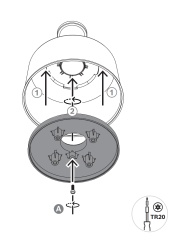 BOSCH RBM0430075 BOSCH V_NDA5070PIPW - Placa Conexion Colgar c/tapa Intemperie - Img 4