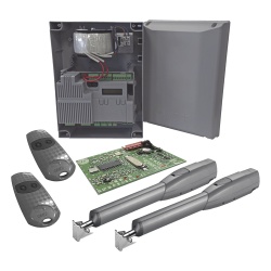 CAME KIT-ATS-070 Kit de Operadores para Puertas Abatibles de hasta 3 Metros y 400 Kg ATS 3024 / Uso Intensivo