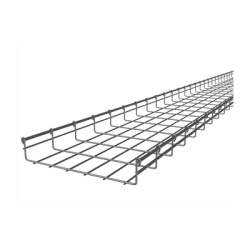 CHAROFIL CH-54-300EZ Charola Tipo Malla 54/300 mm Acabado Electro Zinc Hasta 258 Cables Cat6 Tramo de 3 Metros
