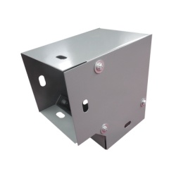 CHAROFIL CH-DCH90100L Derivacion codo horizontal de 90 grados 100 x 100 mm fabricado en lamina de acero al carbon