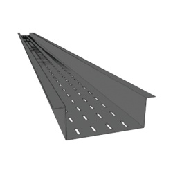 CHAROFIL CH-FPZ4X4ALK Fondo Perforado Perfil Z ancho de 4" x 4" material Aluminio incluye tornilleria