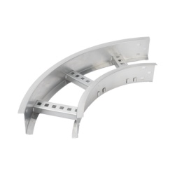 CHAROFIL CHC908R8X6AK Curva Horizontal de Aluminio de 90Â° Perfil Z / Peralte 3 1/4" / Ancho 6" / Radio 8" / Incluye Tornilleria (CHC90EZ314R8X6AK)