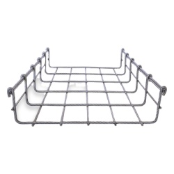 CHAROFIL MG-50-934BM Charola Bimetalica Tipo Malla 66/250 mm Ideal Para Utilizarse al Exterior o Zonas Humedas Hasta 263 Cables Cat6 Tramo de 3 Metros