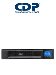 CHICAGO DIGITAL POWER CDP2300004 CDP UPO11-2RT AX - UPS Online / 2000VA / 2000W / 8 Terminales de salida / 4 Terminales programables / Pantalla LCD / 5min a plena carga /