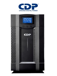 CHICAGO DIGITAL POWER CDP433001 CDP UPO11-2 AX UPS Online / 2000VA / 2000W / 8 Terminales de las cuales 4 son programables / Pantalla LCD / Entrada para banco de baterias / Respaldo 6 minutos carga c