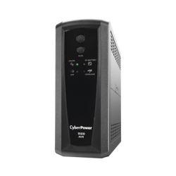 CYBERPOWER CP1500AVRT UPS de 1500 VA/900 W Topologia Linea Interactiva Entrada 120 Vca NEMA 5-15P Tipo Torre Con 8 Tomas NEMA 5-15R