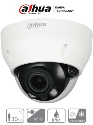 DAHUA DAH3970028 DAHUA HAC-D3A21N-VF - Camara Domo Varifocal de 2 Megapixeles/ Lente de 2.7 a 12mm/ IR de 30 Mts/ IP67/ DWDR/ BLC/ HCL/