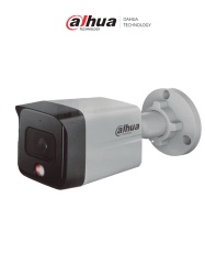 DAHUA DHT0030177 DAHUA IPC-HFW1839TC-A-IL - Camara IP Bullet 4k Full Color Iluminador Dual Inteligente/ 8 Megapixeles/ Dual Light/ Lente de 2.8 mm/ 110 Grados de Apertura/ Microfono Integrado/ H.265/