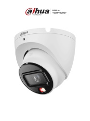 DAHUA DHT0040139 DAHUA DH-IPC-HDW1839TP-A-IL-0280B-S6 - Camara IP Domo de 8MP con resolucion 4K lente de 2.8 mm y angulo de vision de 105. Equipado con iluminador dual microfono integrado IR de 30m