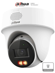 DAHUA DHT0040163 DAHUA IPC-PT1439H-PV-0280B - Camara PT IP domo de 4 Megapixeles / Lente de 2.8 mm/ 30 Metros de Iluminacion Dual Inteligente/ Audio dos vias/ Deteccion de humanos y vehiculos/ Protecc