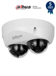 DAHUA DHT0080006 DAHUA IPC-HDBW5441F-AS-E2 Camara IP Domo de 4 MP con lente de 2.8mm y angulo de 95 ideal para multivision. Ofrece IR de 30m tecnologia WizMind deteccion facial proteccion perimetr