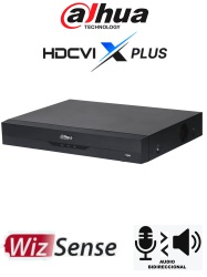 DAHUA DHT0370064 DAHUA DH-XVR5116HE-4KL-I3/T - DVR 16 Canales 4K WizSense/ HDCVI X PLUS/ Audio Bidireccional/ Reconocimiento Facial/ SMD Plus/ Proteccion Perimetral/ Entradas y Salidas de Alarma/ 16 C