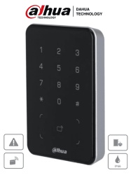 DAHUA DHT0730003 DAHUA ASR2101A-D - Lectora de Tarjetas ID con Teclado para Panel de Control de Acceso/ Uso Exterior/ Soporta Comunicacion Wiegand y RS-485/ Modos de desbloqueo: Tarjeta y Codigo/ Alar
