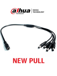 DAHUA DHT2310001 DAHUA PULPOKIT - Divisor de Energia para Camaras / 1 Entrada Hembra/ 4 Salidas Macho/ New Pull (Nuevo sin Caja)