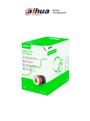 DAHUA DHT2640008 DAHUA PFM922I-5EUN-C -Bobina de cable UTP Cat5e de 305 metros color blanco ideal para instalaciones interiores. Conductor de CCA y cubierta de FR-PVC cumple con la normativa ROHS p