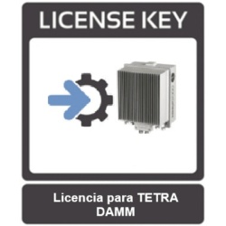 DAMM TF-DL-N5-CAR-TETRA Licencia Protocolo TETRA / 4 Portadoras Lógicas / IP65 / 25 W / Gestión Remota / PoE Opcional