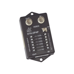 DITEK DTK-DP4P Protector para alimentacion datos y video para camara PTZ de 12 Vcc-24 Vca conector BNC y terminal