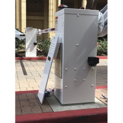 DKS DOORKING 1602-090 Barrera Vehicular / Opcion de Mastil de hasta 8 Metros / Motor 1HP / 115v Uso Continuo Intensivo / 5 Anos de Garantia - Img 9