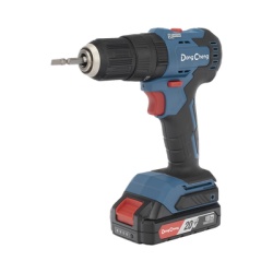 DONG CHENG DCJ-Z2050-IAM Rotomartillo Inalambrico 20V / Motor Brushless / Broquero 1/2 in / 50 Nm Par de Apriete / 2 Baterias 2.0Ah con Cargador y Maletin