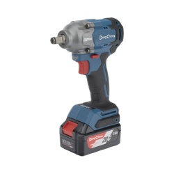 DONG CHENG DCP-B488-EM Llave de Impacto Inalambrica de 20 V incluye 2 Baterias de 4.0 AH Cargador y Estuche plastico.