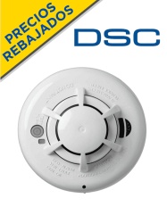 DSC DSC1180034 DSC PG9936 - Detector de humo y calor inalambrico con tecnologia Power G compatible con NEO PRO Qolsys e IoTga