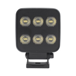 ECCO EW2721 Luz de Trabajo Ultra brillante Cuadrada 6 LED 6552 Lumenes 12-24 Vcd