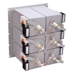 EMR CORPORATION W6546-1/7C Combinador para 300-650 MHz 6 Canales 50 Watt Conector N Hembra Circulador Sencillo.