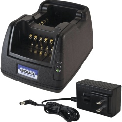 ENDURA PP-2C-XPR3500 Multicargador para 2 radios Motorola XPR3500/APX1000/3000/4000 DP2000 series DGP8000/5000 series baterias NNTN8128/8560 PMNN4024/4448/4418/4407/4409 NTN8129 FNBV117 - Img 2