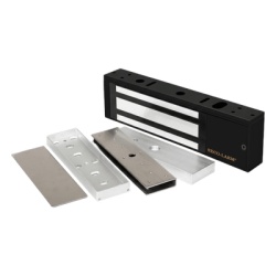 ENFORCER SECOLARM E941SB1K2PQ/KITU Kit Para Control de Acceso Incluye Chapa Magnetica de 1200 Lbs Color Negro / Montaje En "U" Para Puerta de Cristal / Uso Interior / Certificacion UL / Diseno Elegant