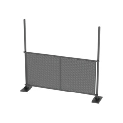 EPCOM INDUSTRIAL EXPO-BASE-MALLA Base tipo Malla para Exhibicion con 2 Postes.