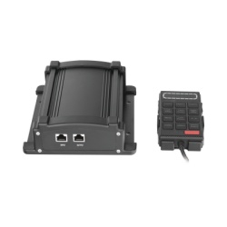 EPCOM INDUSTRIAL SIGNALING X100F Sirena Vehicular de 100W de Potencia Con Controlador Unimando Microfono Control de Tonos y Patrones de destello de Barras de Luces Serie X67 / X75