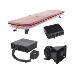 EPCOM INDUSTRIAL SIGNALING X67RKIT Kit basico para equipamiento de unidades de emergencias ambulancias y vehiculos de bomberos