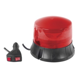 EPCOM INDUSTRIAL SIGNALING XM-1535-R Burbuja LED giratoria color rojo 9 LEDs montaje magnetico
