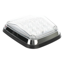 EPCOM INDUSTRIAL SIGNALING XT1895C Luz de advertencia de 8 X 6" Color Claro SAE IP67 Ideal para Ambulancias