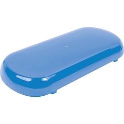 EPCOM INDUSTRIAL SIGNALING Z606-DB Domo de reemplazo para Mini Barra X606 Color Azul - Img 2