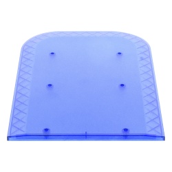 EPCOM INDUSTRIAL SIGNALING Z67DLB Domo lateral de reemplazo para barra de luces X67A color azul