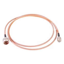 EPCOM INDUSTRIAL SN-142-TNC-150 Jumper de 150 cm fabricado con cable RG-142 conector "N" y conector "TNC" en el otro extremo