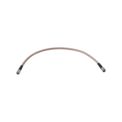 EPCOM INDUSTRIAL SSMA-142-SMA-30 Jumper con Cable RG-142 con Conectores SMA Macho/SMA Macho de 30 cm (11.81 pulgadas).