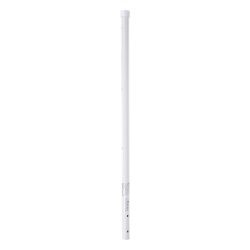 EPCOM INDUSTRIAL SYS-POST-ESQ-3W Poste de Esquina de 0.8m para Cerca Electrificada. Tubo Galvanizado cal. 18 de 1"Diam. con Tapon ideal para 3 Aisladores.