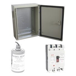 EPCOM PL100ACA Kit de Centro de Carga Trifasico Para Corriente Alterna Breaker de hasta 690 Vc de 100 A con Supresor de Descargas Atmosfericas.