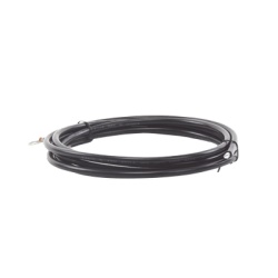 EPCOM POWERLINE CBL-8AWG-3BLK Cable para Controlador 3.0 m Negro Calibre 8 AWG con Terminal de Ojo en un Extremo