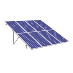EPCOM POWERLINE EPLGM012X4XL Montaje para Panel Solar Riel "3" de 2200mm para Modulos con Espesor de 40mm Velocidad de Viento Max. 151km/h