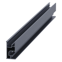 EPCOM POWERLINE EPLSR74200 Riel 7 4200mm aluminio anodizado para montaje de módulos fotovoltaicos