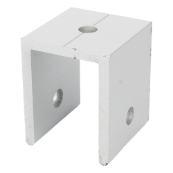 EPCOM POWERLINE EPLU33 Conector U / Sujetador Intermedio 35mm / Diseño Ergonómico / Resistente a Altas Temperaturas / Instalación sin Herramientas