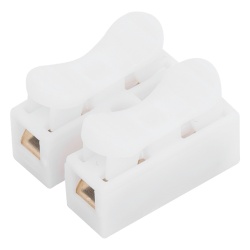 EPCOM POWERLINE PCON2 Conector Push / 2 Contactos / 250V / 10A / -40°C a 100°C / Cables 0.5-3.5 mm² / Material Antiflama
