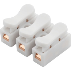 EPCOM POWERLINE PCON3 Conector Push / 3 Contactos / 250V 10A / -40°C a 100°C / Cables 0.5 a 3.5 mm² / Material Antiflama