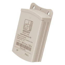EPCOM POWERLINE PL12DC2AW Fuente de Poder para Exterior / 12 Vcc / 2 A / 1 Salida / Entrada 100-240 VCA / 5.1 x 3.4 x 1.7 pulgadas