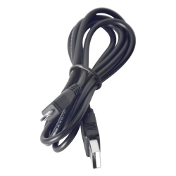 EPCOM POWERLINE PLUSB Cable programador y cargador / USB 2.0 a Micro USB / 1 m (3.3 ft) / 1.5 A / Conectores dorados / PVC negro