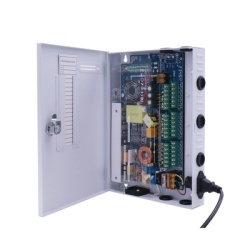 EPCOM POWERLINE XP18DC20HD Fuente PREMIUM / 11-15 V / 18 canales / 20 A / Alta tecnologia en seguridad / Doble ventilador / Hasta 1.8 Amperes por Salida / Filtro de ruido por canal / Diseno de alta ga